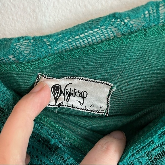 NIGHTCAP x CARISA RENE Victorian Lace One Sleeve Dress - Picture 8 of 10